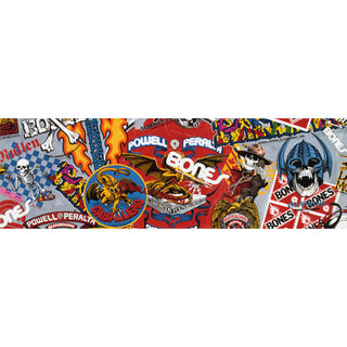 Powell Peralta Skateboard Griptape Collage 3 10.5" x 33" Sheet