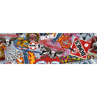Powell Peralta Skateboard Griptape Collage 4 10.5" x 33" Sheet