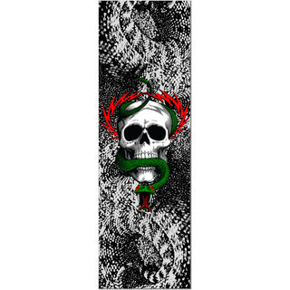 Powell Peralta Skateboard Griptape McGill Skull and Snake Clear 10.5" x 33"