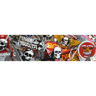 Powell Peralta Skateboard Griptape Collage 1 9" x 33" Sheet