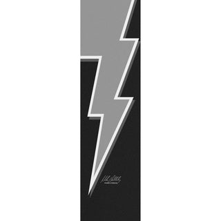 Powell Peralta Skateboard Griptape Mike Vallely Lightning Bolt 9" x 33" Black Sheet