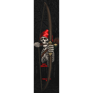 Powell Peralta Skateboard Griptape Zach Doelling Archer 9" x 33" Black Sheet