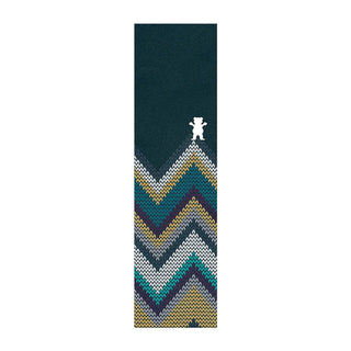 Grizzly Grip Skateboard Griptape Throwing Knits Spruce 9" x 33" Sheet
