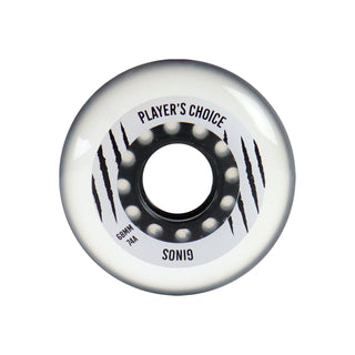 Player's Choice Indoor Roller Hockey Wheels 68/72 Youth HiLo Ginos 74A 8-Pack