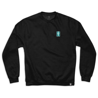 Girl Skateboards Crew Sweatshirt 93 Til Lovers OG Black