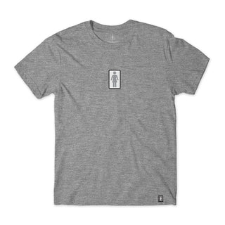 Girl Skateboards Shirt Classic OG Ash