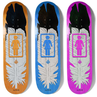Girl Skateboard Complete (Assorted) Kennedy Saiz Feather 8.5" x 31.75"