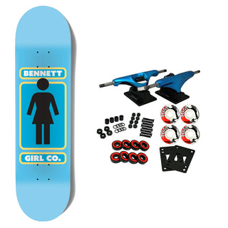 Girl Skateboard Complete Bennett 93 Til Blue 8.25" x 31.75"