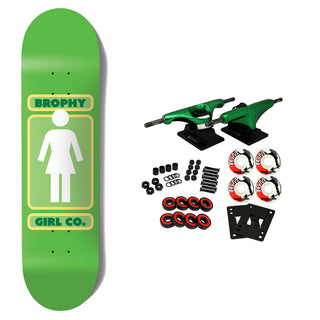 Girl Skateboard Complete Brophy 93 Til Green 8.5" x 32"