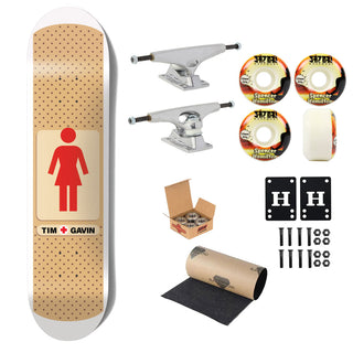 Girl Premium Skateboard Complete Gavin Bandaid 8.5" Ft. Krux/Satori/Independent