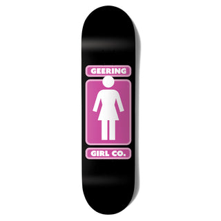 Girl Skateboard Complete Geering 93 Til Black/Purple 8.375" x 32"