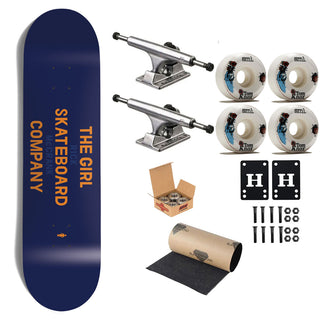 Girl Premium Skateboard Complete McCrank Sans 8.0" Ft. Ace/Sml/Independent