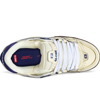 Globe Skateboard Shoes Sabre Antique White/Blue