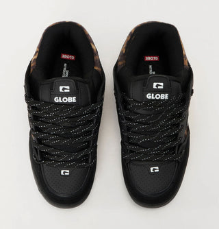Globe Skateboard Shoes Fusion Black/Leopard