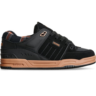 Globe Skateboard Shoes Fusion Black/Tartan