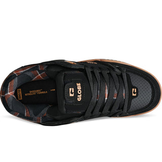 Globe Skateboard Shoes Fusion Black/Tartan