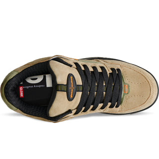 Globe Skateboard Shoes Tilt Prime Rodney Mullen Olive/Orange