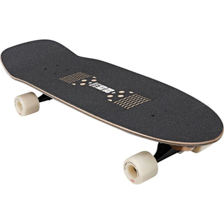 Globe Skateboards Surf Skate Walrus Black/Peaking 10.25" x 31"