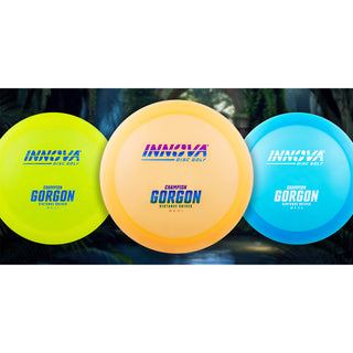 Innova Disc Golf Champion Gorgon Distance Driver 10/6/-2/1 Yellow/Rainbow 173 grams