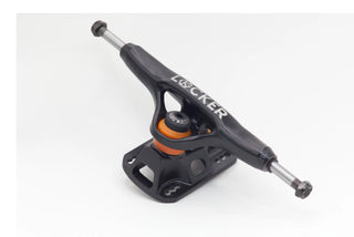 Grind King Skateboard Trucks Locker 2 8.25" Axle Black (Pair)