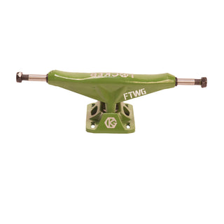 Grind King Skateboard Trucks Locker 2 9.5" Axle Army (Pair)