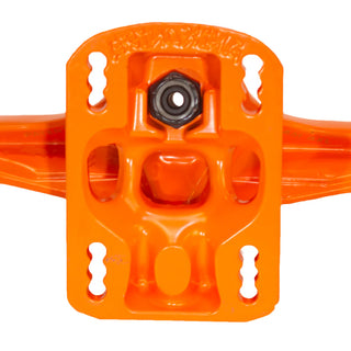 Grind King Skateboard Trucks Locker 2 8.25" Axle Orange (Pair)