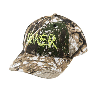 Baker Skateboards Hat Dark Wood Snapback Camo