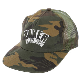 Baker Skateboards Hat Arch Logo Snapback Camo