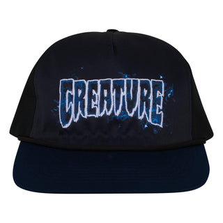 Creature Skateboards Hat Inferno Snapback Unstructured Navy