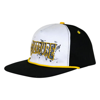 Creature Skateboards Hat Inferno Snapback Unstructured White/Gold