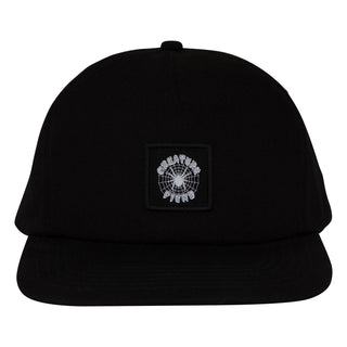 Creature Skateboards Hat Web Snapback Unstructured Black Denim