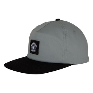 Creature Skateboards Hat Web Snapback Unstructured Stone/Black