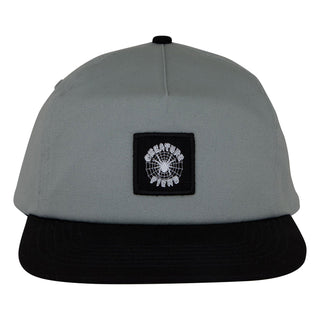 Creature Skateboards Hat Web Snapback Unstructured Stone/Black