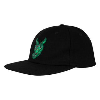 Creature Skateboard Hat Drop Out Snapback Black