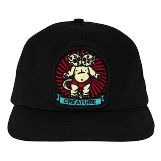 Creature Skateboards Hat Sideshow Snapback Green