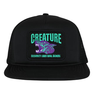 Creature Skateboards Hat Security Service Snapback Black