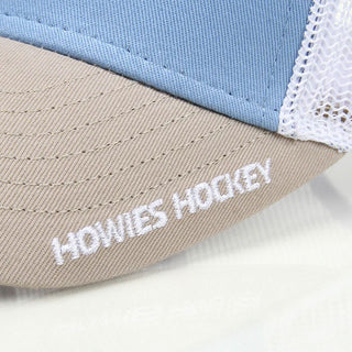 Howies Hockey Tape Hat Sleeping Bear Mesh Trucker Snapback Blue OSFA