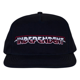 Independent Trucks Hat Barhouse Ripped Snapback Navy