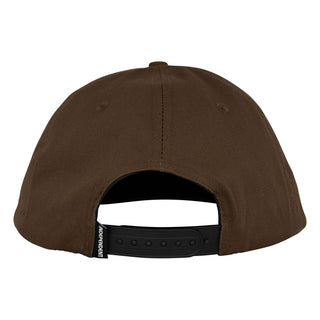 Independent Trucks Hat Bar Logo Snapback Unstructured Dark Chocolate