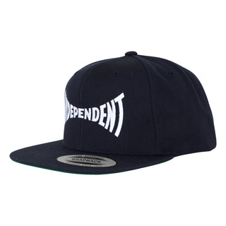Independent Trucks Hat Span Embroidered Snapback Dark Navy/White