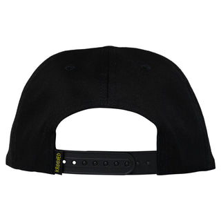 Krooked Skateboards Hat Firebird Snapback Black