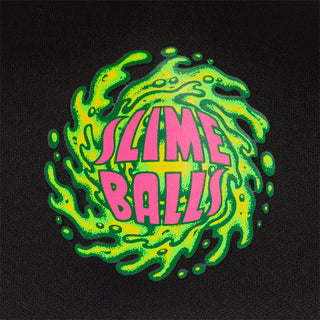 Slime Balls Wheels Hat Logo Mesh Trucker Black/Black