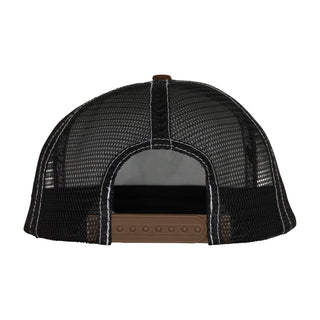 Santa Cruz Skateboards Hat Screaming Hand Front Mesh Trucker White/Brown/Black