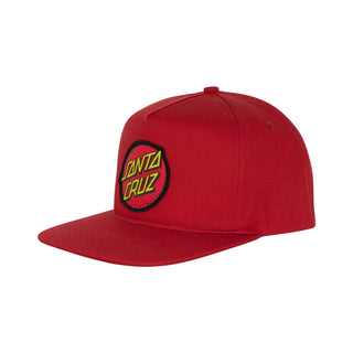 Santa Cruz Skateboards Hat Classic Snapback Burgundy