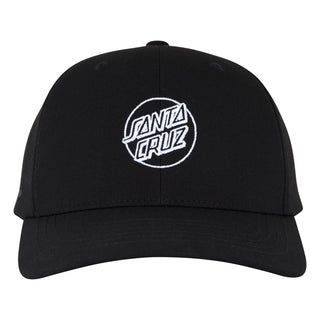 Santa Cruz Skateboards Hat Opus Dot Snapback Black/White