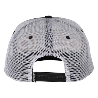 Santa Cruz Skateboards Hat Screaming 50 Mesh Trucker Blk/Wht