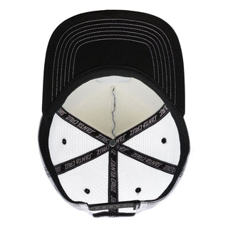 Santa Cruz Skateboards Hat Screaming 50 Mesh Trucker Blk/Wht