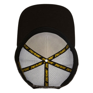 Santa Cruz Skateboards Hat Guzman Dead Diners Snapback Black/Black