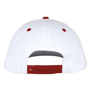 Santa Cruz Skateboards Hat Cruz Label Snapback White/Red