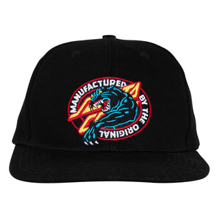 Santa Cruz Skateboard Hat Natas MFG Panther Snapback Black